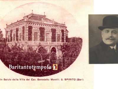 Realizzata nel 1890 dall�architetto Michele Masotino, fu commissionata dal chimico-farmacista Benedetto Morelli, possessore anche della fiabesca villa Lucia su corso Alcide De Gasperi